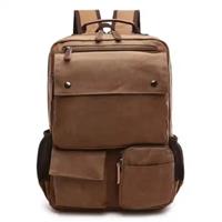 Compact Canvas Business Laptop Bag for Professionals